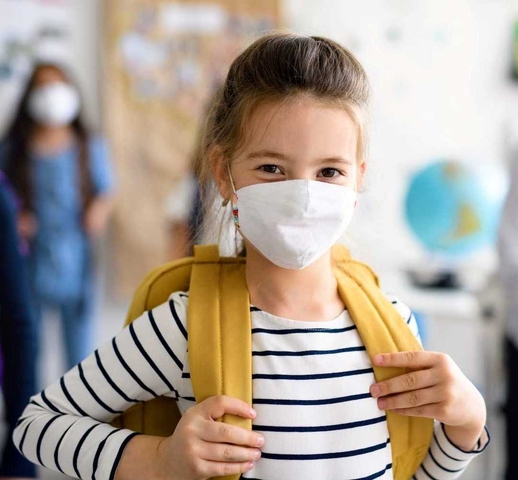 Mask in school 2