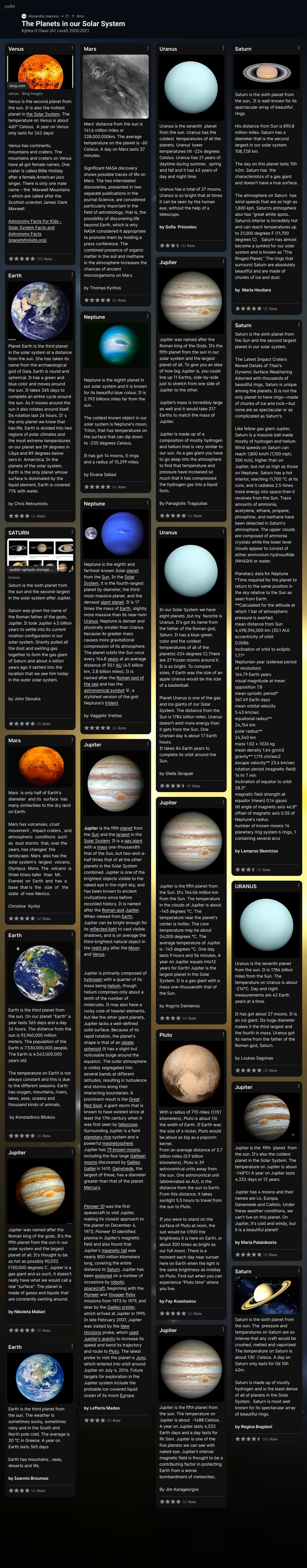 Solar System 2020